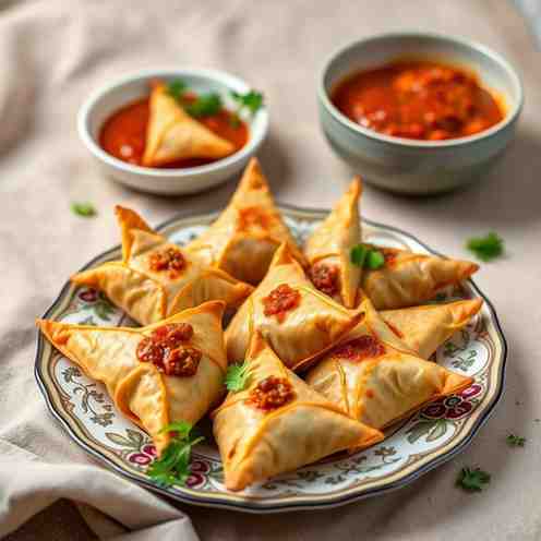 Crispy Sambusa Recipe - Easy Samosa Sheets & Meat Filling